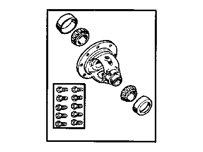 Dodge 4638254AB Differential Case