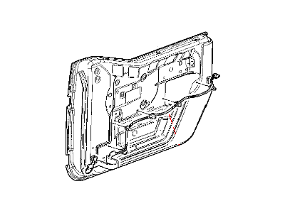 Jeep 68066013AD WIRING Front Door