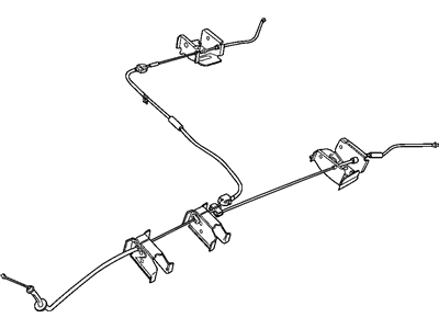 Dodge 4683287 EQUALIZER Parking Brake Cable