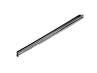 Mopar 68144956AB Weatherstrip, Door Belt Inner Front Door Mopar 68144956AB Weatherstrip, Door Belt Inner Front Door