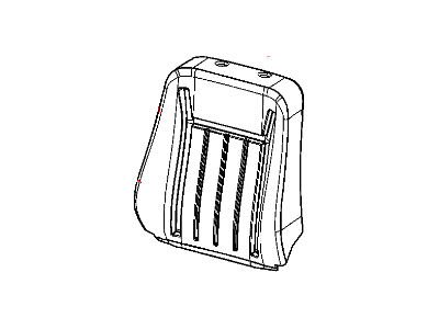 Chrysler 1LL521J1AA COVER Front Seat Back