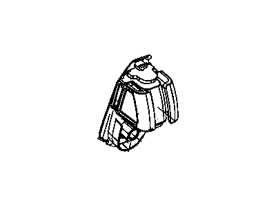 Dodge 1HM16BD1AA ADJUSTER Seat Belt Turning Loop