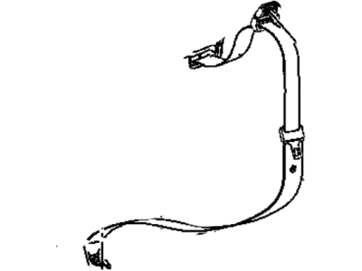 Dodge 5KM591DVAA SEAT BELT Front Outer