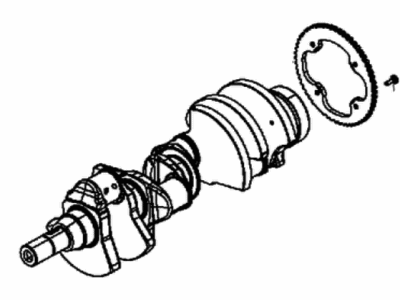 Jeep 53010906AB CRANKSHAFT Engine