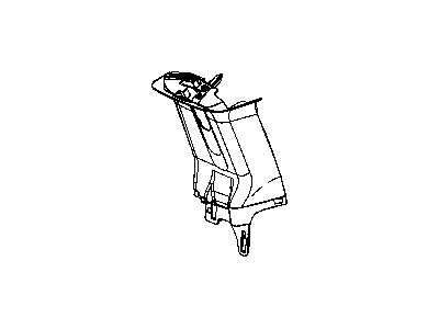 1DC10ES3AF Mopar Molding C Pillar Illustration 1 of 1
