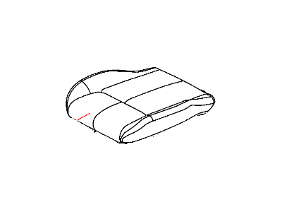 Dodge 1UQ03BD3AA COVER Front Seat Cushion