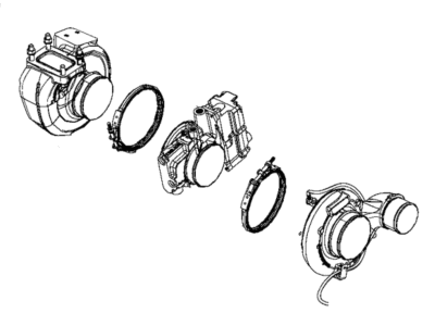 Ram 68321377AA TURBOCHARGER