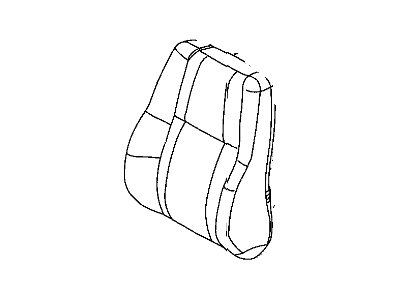 Jeep 5LK07JTLAA COVER Front Seat Back