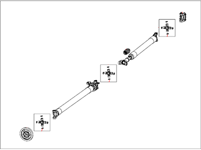 2017 Ram 3500 Drive Shaft - 5146673AE