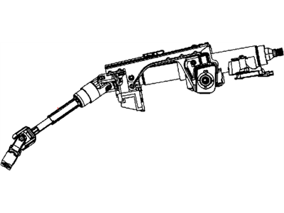 Dodge 5057642AG COLUMN Steering