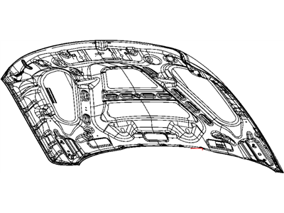 Mopar 55372244AI Hood