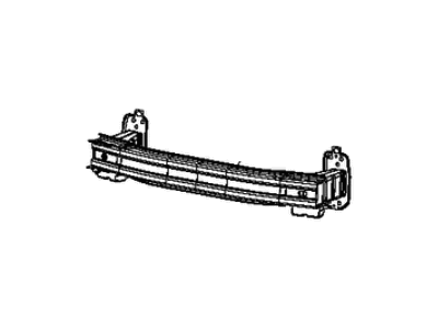 Mopar 68243687AA Beam Front Bumper 68243687AA Mopar Beam Front Bumper Illustration 1 of 1
