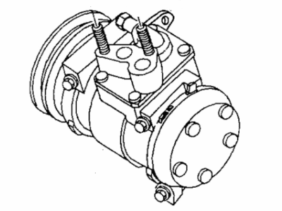 Mopar 4677143 Compressor Assembly, 3.0L Engine, W/Clutch