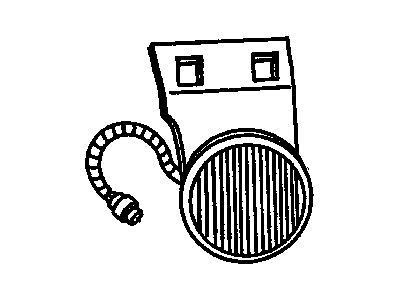 Mopar 55077266AA Lamp Fog