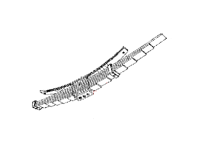 Mopar 52014035AC Spring Rear Leaf