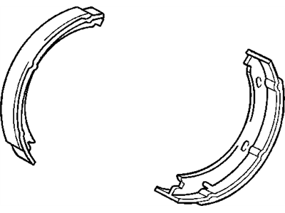 Chrysler 5143676AA SHOE KIT Brake