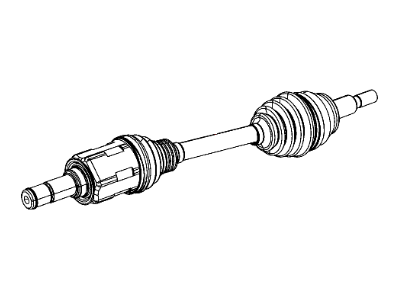 Dodge 68193661AB Axle Assembly