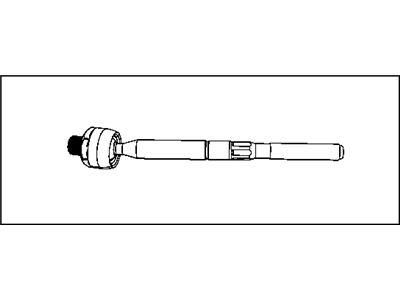 Dodge 68040227AB TIE ROD KIT Inner end