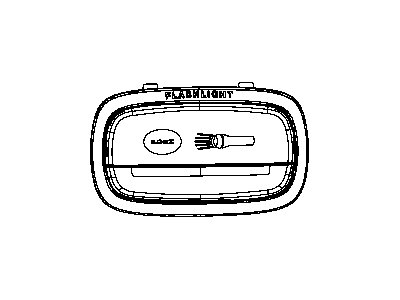 Jeep 1BU291DAAE LAMP Flashlight Rear Assembly With Flashlight - SEE GREEN NOTE AT UPPER LEFT