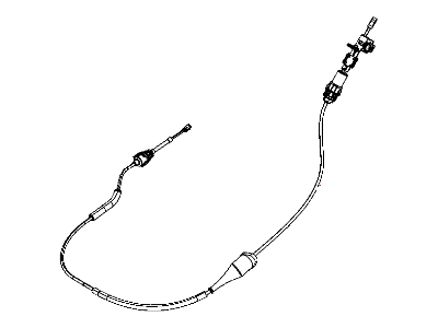 Chrysler 55366259AF CABLE Shift
