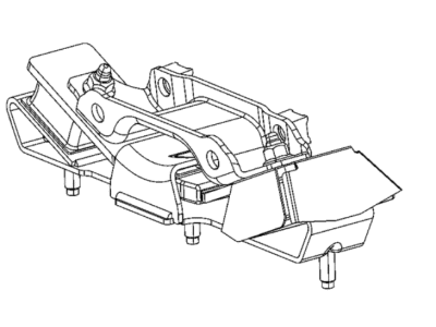 Mopar 5038874AA Bracket Transmission Mount