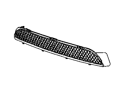 Jeep 5030066AB GRILLE Fascia