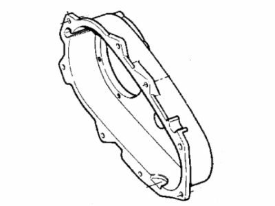 Mopar 4796902 Case Transfer Rear 4796902 Mopar Case Transfer Rear Illustration 1 of 1