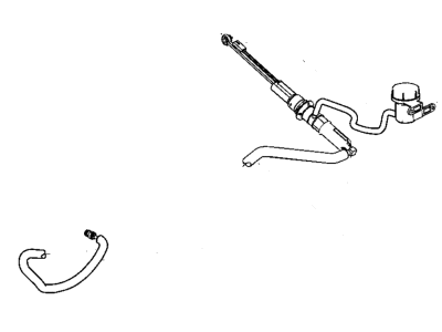 2004 Dodge Viper Clutch Master Cylinder - 4642666AH