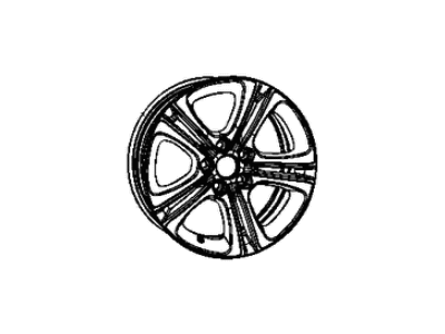 Dodge 1ZV91NTSAB WHEEL Aluminum