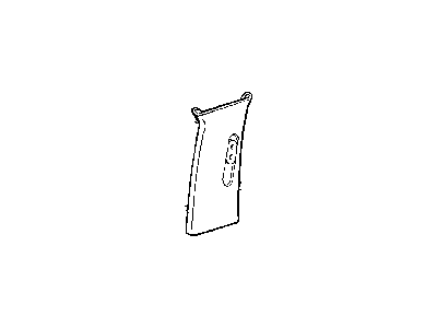 Mopar 5FM56SAZ Panel C Pillar Includes Adjuster 5FM56SAZ Mopar Panel C Pillar Includes Adjuster Illustration 1 of 1