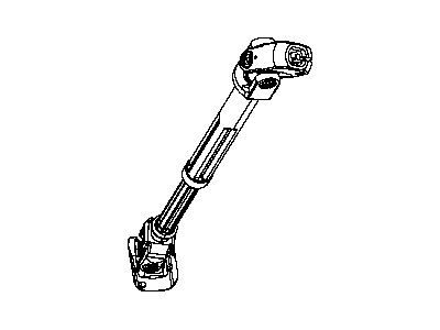 Jeep 5057539AE SHAFT Steering column intermediate
