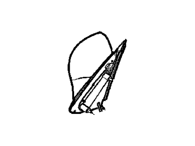 Chrysler 5067133AC MIRROR Outside Rearview