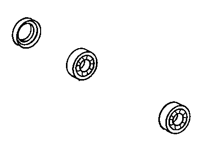 Dodge 5139357AA HUB AND BEARING PACKAGE Kit