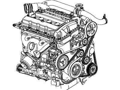 Dodge R8258729AA ENGINE Long Block
