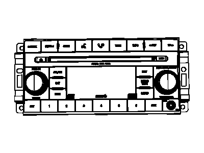 Mopar 5064949AJ Radio Multi Media