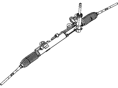 Mopar 68040223AD Tie Rod Kit Inner End