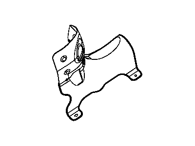 68090437AB Mopar Shield Heat Illustration 1 of 1