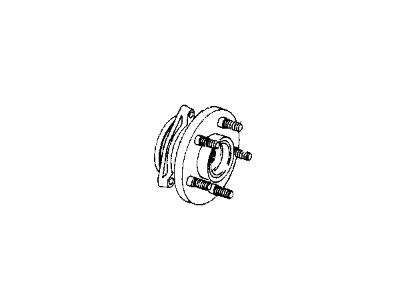 Mopar V2506458AA Hub And Bearing Brake