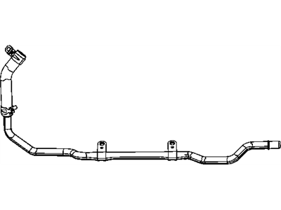 Mopar 5058837AC Hose And Tube Heater Supply
