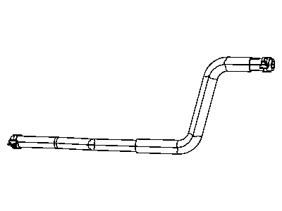 Mopar 5058858AC Hose Heater Return