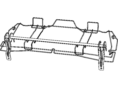 Jeep 68001882AA FRAME Seat cushion
