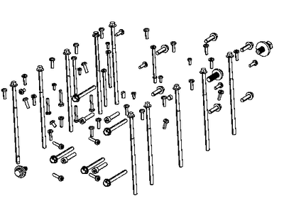 Dodge 68271009AA FASTENER KIT Supercharger