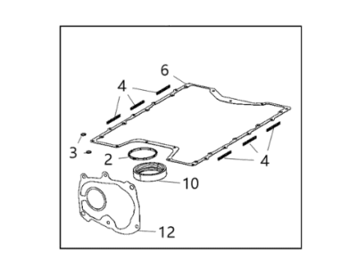 Ram 68267540AA Gasket