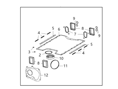 Ram 68267539AA Gasket