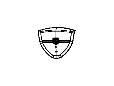 Mopar 1TW45HL9AE Driver Inflator Module, Driver Side