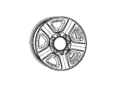 Mopar 1UD26SZ0AA Wheel Steel