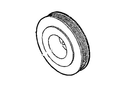 Mopar 68098553AA Damper Crankshaft Mopar 68098553AA Damper Crankshaft