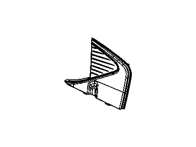 Chrysler 1CJ54XDHAE Bezel