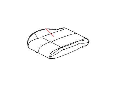 Jeep 1WG74JTLAA COVER Front Seat Cushion