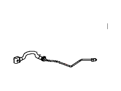 Mopar 4779979AC Tube And Hose Assembly Brake Left Rear